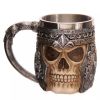 Stainless Steel Viking Skull Mug