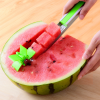 Watermelon Cutter Stainless Steel Windmill Design Cut Watermelon Kitchen Gadgets Salad Fruit Slicer Cutter Tool - 1pc