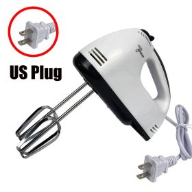 Multifunctional 7 Speed Mini Mixer Electric Food Blender Handheld Mixer Egg Beater Automatic Cream Food Cake Baking Dough Mixer - US Plug