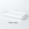 1pc Transparent Container; Refrigerator Fruit Storage Box; Food Sealed Box; Freezer Box; Storage Box; Kitchen Supplies - 650ML