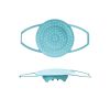 1pc Silicone Steamer Basket Air Holes Design With Feet And Handle For Pan Reusable Silicone Easy To Clean And Store Food Grade Material Steamer - Blue