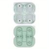 1pc Penguin Model Ice Maker Mold Whiskey Frozen Penguin Ice Cubes Spherical Ice Grid Ice Mold Food Grade Ice Storage Box - 4 Even Penguin Ice Trays -