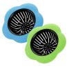 4 Pack Sink Strainer For Kitchen Sink Drain Silicone Sink Stopper Garbage Disposal Drain Stopper For 1.97-2.8 Inch Basin Drain Holes - Blue, Green