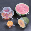 Reusable Durable Food Storage Lids For Bowls; 6 Different Sizes To Fit Most Containers; Dishwasher And Refrigerator Safe
