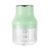 Household Small Electric Garlic Masher; Garlic Chopper; Wireless Vegetable Mincer; Portable Mini Food Processor; Kitchen Gadgets - Green