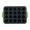 1pc 20 Cavity Jelly Tray; Food Grade Nonstick Silicone Mold; Pudding Fruit Ice Cube Mold; Kitchen Cooking Tools - Dark Gay