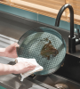 Kitchen Rotating Spice Rack Shelf Seasoning Household Multi-functional Storage Turntable Supplies - VB059-green