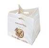 50 Pack Plastic Handle Pizza Merchandise Bags for Take Out Packing - Default