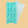 1pc Soft Bottom Cat Paw Ice Tray Mold - Homemade Ice Cube Box for Kitchen Refrigerator - Perfect for Making Delicious Ice Cream and Cocktails - Green
