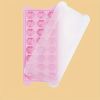 1pc Soft Bottom Cat Paw Ice Tray Mold - Homemade Ice Cube Box for Kitchen Refrigerator - Perfect for Making Delicious Ice Cream and Cocktails - Pink -