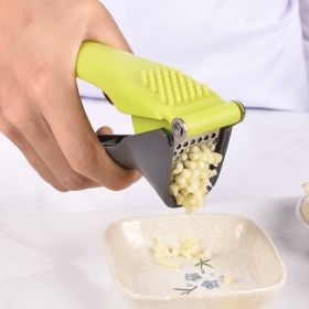 Garlic Press Garlic Masher Stainless Steel Plastic Handle - Garlic Press