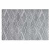 4 Pcs Dining Table Place Mats PVC Placemats Heat Resistant Woven Polyester Kitchen Table Mats 17.7x11.8 inch, Grey - Default