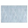4 Pcs Woven Table Mats PVC Heat Insulation Stain Resistant Non Slip Dining Table Decoration 17.7x11.8 inch, Blue - Default