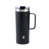 TAL Stainless Steel Mountaineer Travel Mug 20 oz, Black - TAL