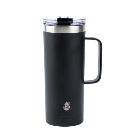 TAL Stainless Steel Mountaineer Travel Mug 20 oz, Black - TAL