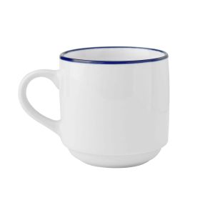 Mainstays Blue Rim Stoneware Mug - Mainstays