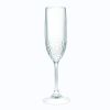 Tritan Lexington Plastic Champagne Flutes Set of 4 (6oz), Unbreakable Mimosa Glasses Plastic Champagne Glasses, Wedding Champagne Flutes - as Pic