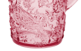 2.5 Quarts Water Pitcher with Lid, Paisley Unbreakable Plastic Pitcher, Drink Pitcher, Juice Pitcher with Spout BPA Free - as Pic