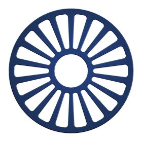 Tramontina Gourmet Enameled Cast Iron 7-inch Round Trivet Gradated Cobalt - Tramontina