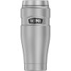 Thermos Stainless King Vacuum Insulated Stainless Steel Tumbler, 16oz, Matte Stainless Steel - Thermos