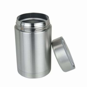 Mainstays 16 oz Food Jar, Stainless Steel - Mainstays