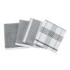 4-Piece Oversized Dish Cloth Set, Rich Black - Better Homes & Gardens
