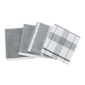 4-Piece Oversized Dish Cloth Set, Rich Black - Better Homes & Gardens