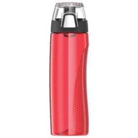 Thermos HP4107HC6 24-Ounce Plastic Hydration Bottle with Meter (Hot Coral) - Thermos