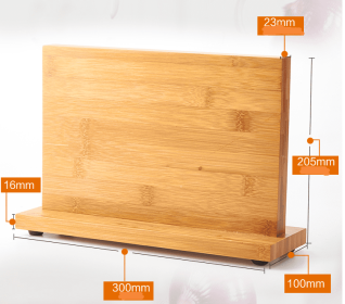 Kitchenware Magnetic Knife Holder For Kitchen Knife Holder - Wood color