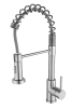 Single Handle Pull Down Sprayer Kitchen Sink Faucet - as Pic