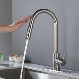 Touch Kitchen Faucet with Pull Down Sprayer - as Pic