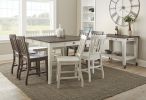 Cayla - 9 Piece Counter Height Dining Set - White - as Pic