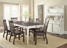 Cayla - 7 Piece Dining Set - Dark Brown - as Pic