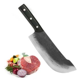 Meat Cleaver Knife-Japanese Butcher Knife Meat Cutting-Professional Chef Knife High Carbon Stainless Steel With Ergonomic Handle- Ultra Sharp Kitchen