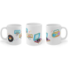Retro Music Collection Coffee Tea Mug - One Size
