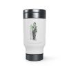 Black Irish Stainless Steel Travel Mug with Handle; 14oz - 14oz
