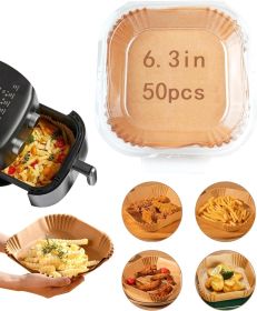 Air Fryer Liner, Baking Disposable Air Fryer Parchment Paper, Multipurpose Oil-absorbing Paper Tray