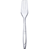 Comfy Package Premium Clear Plastic Forks Heavy Duty Disposable Silverware, 200-Pack - Comfy Package
