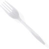 Comfy Package Heavy Duty Plastic Forks Bulk Disposable Cutlery Set, 400-Pack - Comfy Package