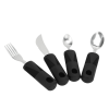 Parkinsons Utensils, Weighted Utensils 4 Pieces Weighted Design For Elderly - Cergrey