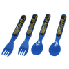 4pcs Transformers Flatware : Revenge of the Fallen Blue Kids Spoon and Fork Set - Transformers