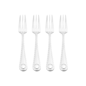 Towle Everyday Antigua Frost Set of 4 Appetizer Forks - Towle