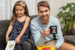 Husband, Dad, Protector, Hero, Patriot Mug - Black