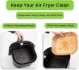 Air Fryer Liner, Baking Disposable Air Fryer Parchment Paper, Multipurpose Oil-absorbing Paper Tray - Small