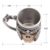 Stainless Steel Viking Skull Mug