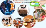 4 In 1 Can Opener, Multifunctional Jar Opener, Bottle Opener, Non Slip Jar Bottle Opener Random Color - Random