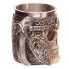 Stainless Steel Viking Skull Mug