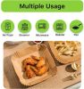Air Fryer Liner, Baking Disposable Air Fryer Parchment Paper, Multipurpose Oil-absorbing Paper Tray - Small
