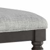 Linnett - 6 Piece Dining Set - Dark Gray - as Pic