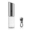 Electric Salt Pepper Grinder USB Rechargeable Pepper Mill Adjustable Coarseness Automatic Spice Milling Machine Kitchen Tool - China - Clear